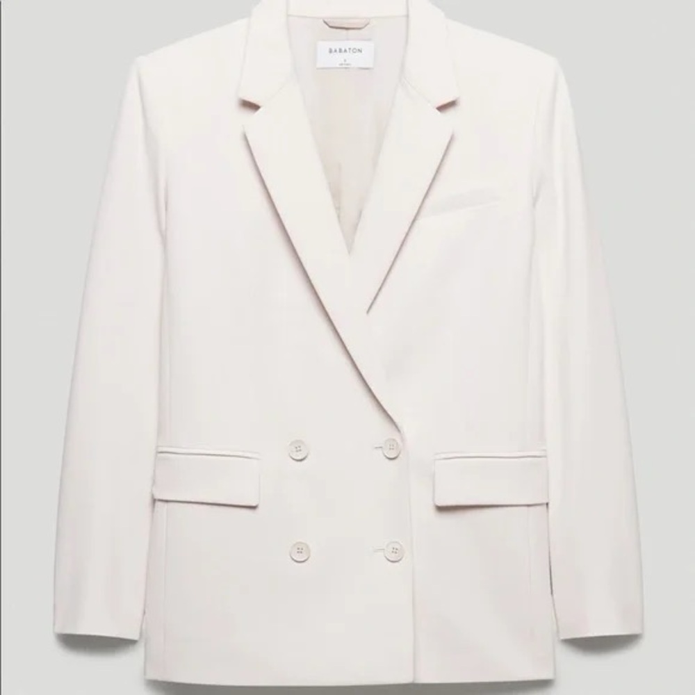 <3 Babaton Cream Blazer